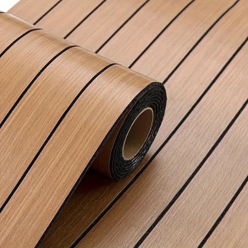 Wood Grain Self-Adhesive Wallpaper