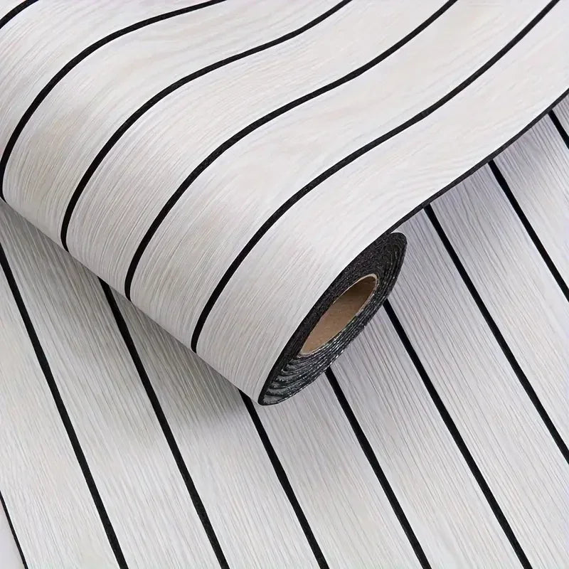 Wood Grain Self-Adhesive Wallpaper