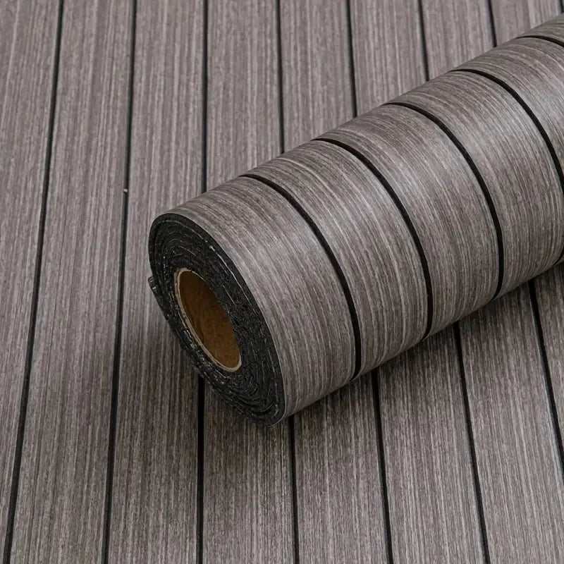 Wood Grain Self-Adhesive Wallpaper