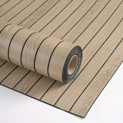 Wood Grain Self-Adhesive Wallpaper