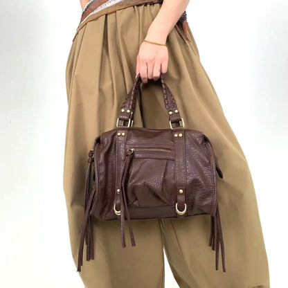 Y2K Rivet Shoulder Bag