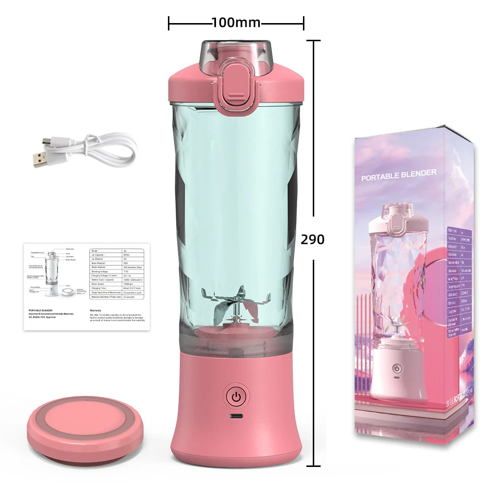 Electric Portable Blender - 600ML