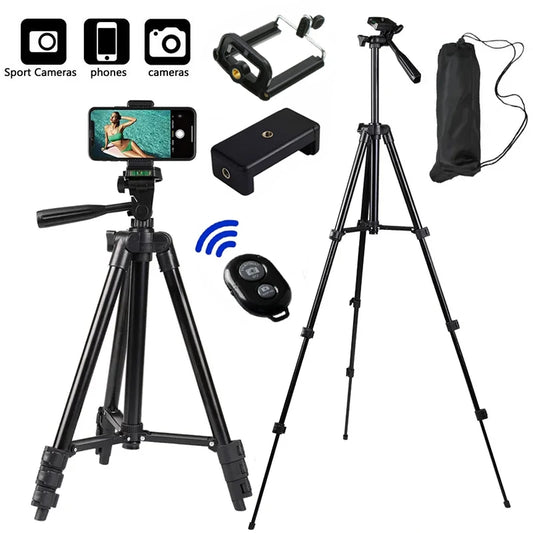 Adjustable Phone Tripod with Remote