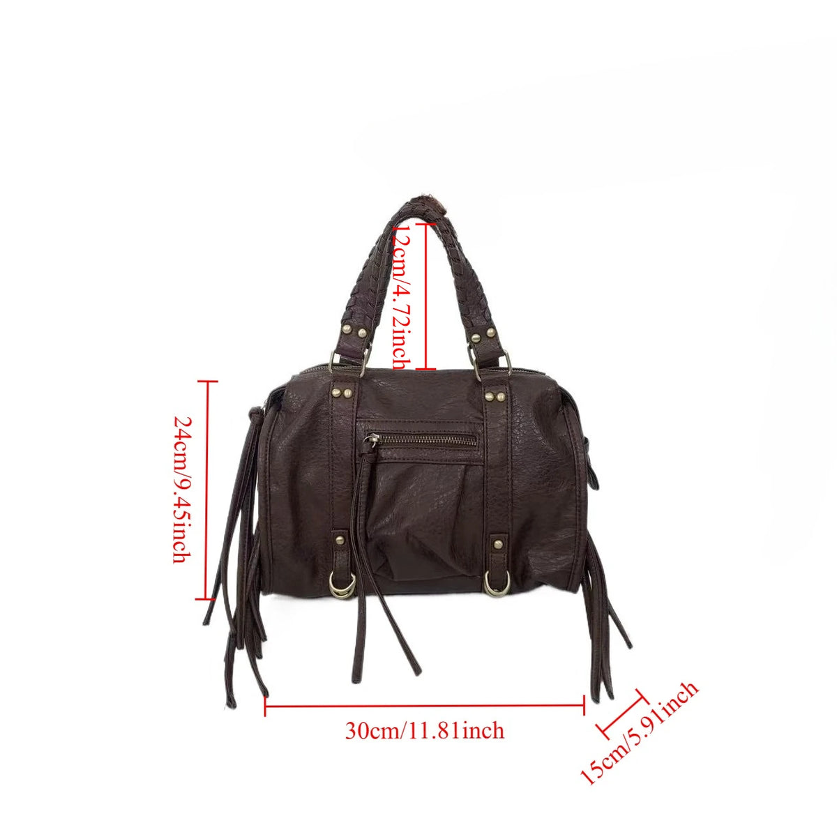 Y2K Rivet Shoulder Bag
