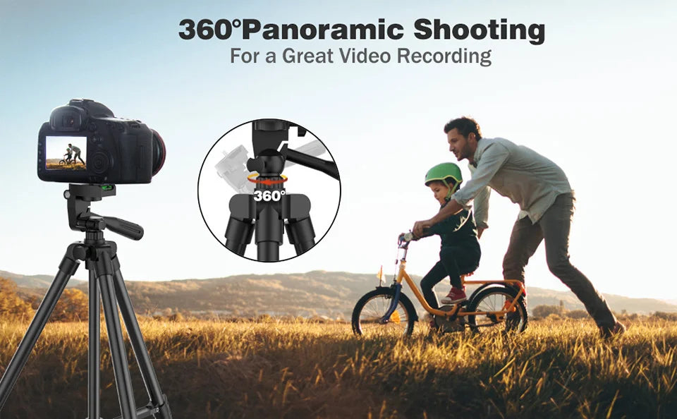 Adjustable Phone Tripod with Remote