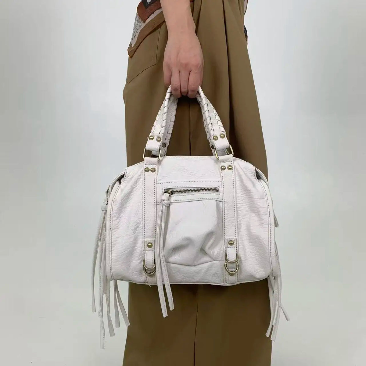 Y2K Rivet Shoulder Bag