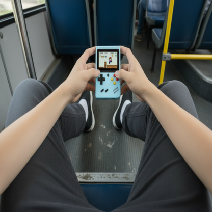 Handheld Retro Game Console - 400 Pre-loaded Games