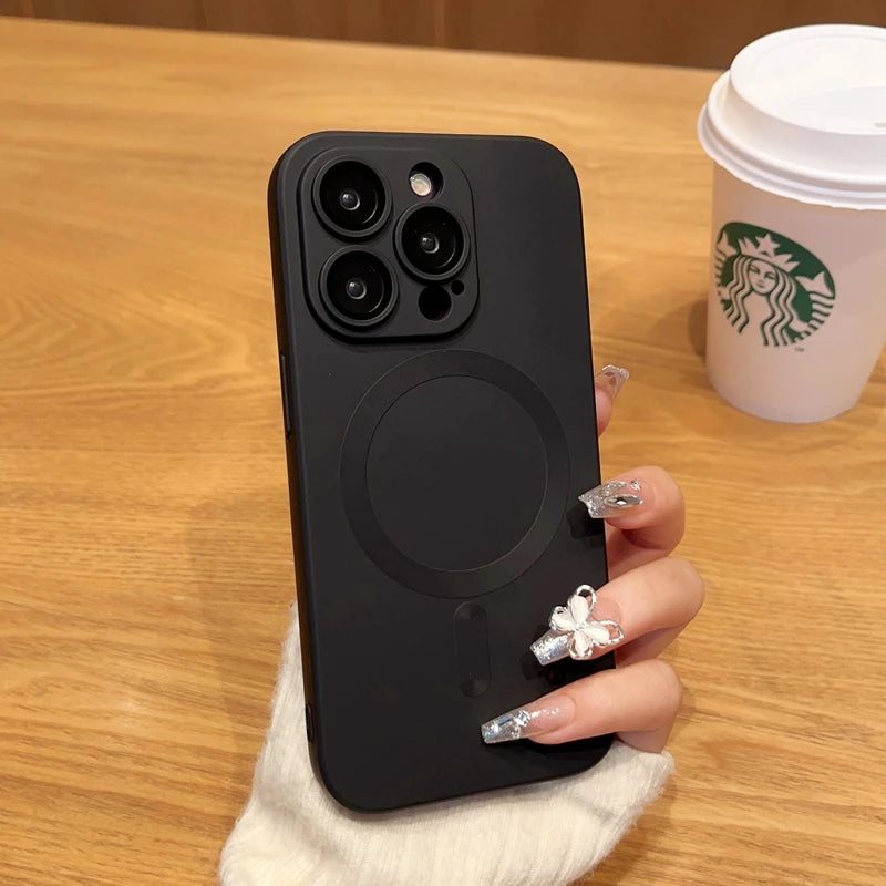 Magnetic Charge iPhone Case