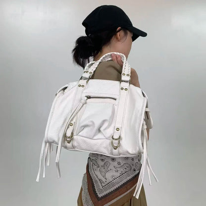 Y2K Rivet Shoulder Bag