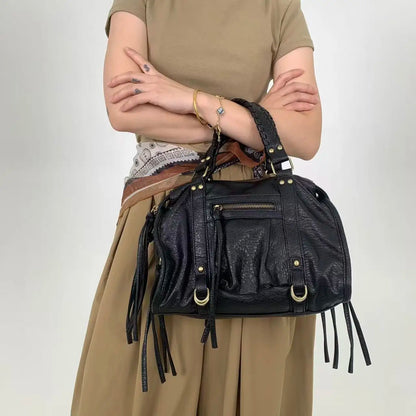Y2K Rivet Shoulder Bag
