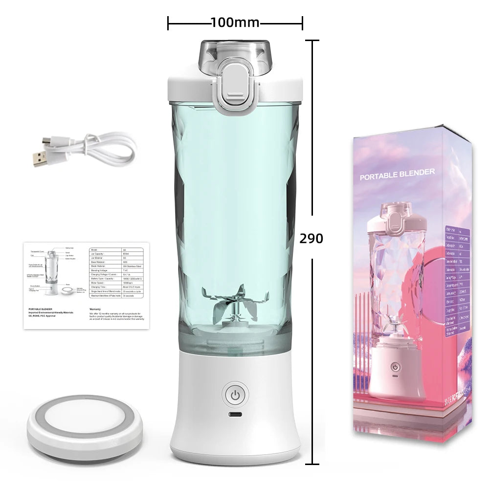 Electric Portable Blender - 600ML