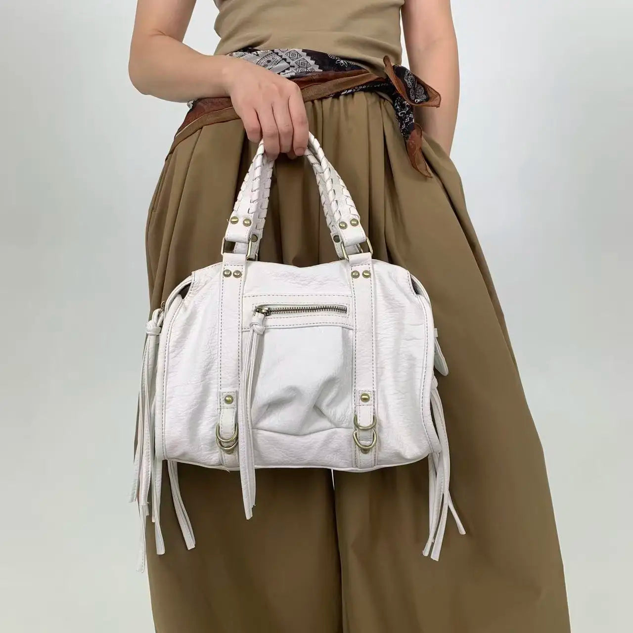 Y2K Rivet Shoulder Bag